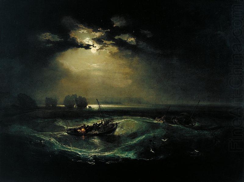 Joseph Mallord William Turner Fishermen at Sea china oil painting image